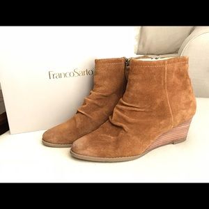 Leather Franco Sarto Booties